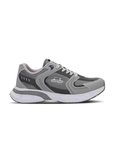 Slazenger ZEX Erkek  Koyu Gri Koşu & Yürüyüş Spor Ayakkabısı