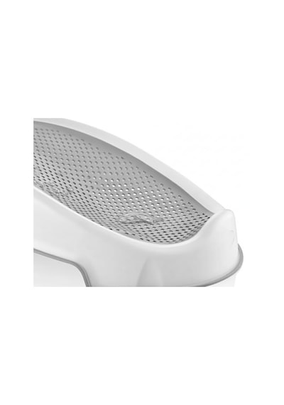 Bebek Banyo Küveti, Silikon Koruyuculu Küvet, 0-24 Ay, 58,5 X 32,5 X 23 Cm, Gri, 15 Kg Kapasite