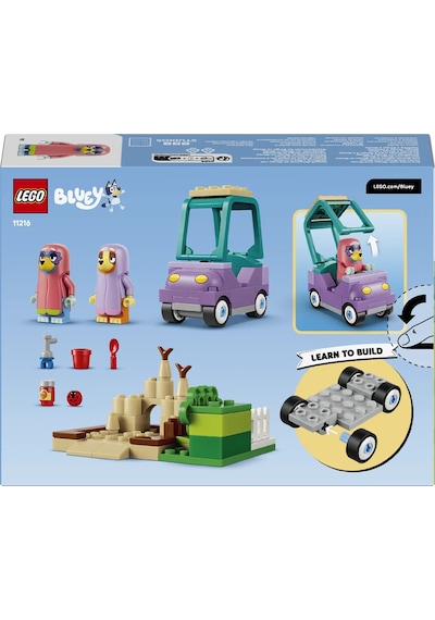 LEGO® Bluey Büyükanneler ile Bingo ve Bluey 11216 - 4 Yaş ve Üzeri Çocuklar için Minifigür İçeren Oyuncak Yapım Seti (80 Parça)