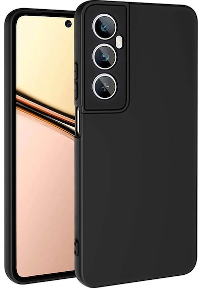 Realme C65 4g Uyumlu Kılıf Zore Mara Lansman Kapak-siyah Siyah