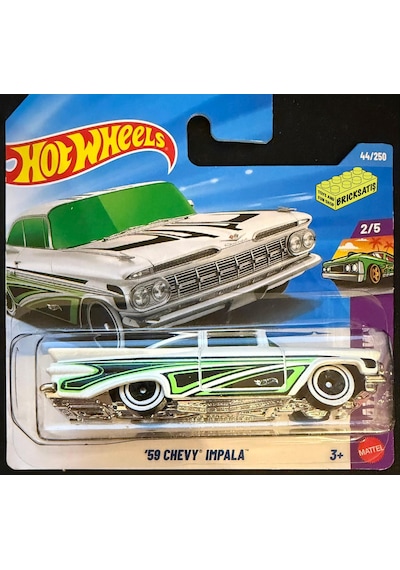 Hot Wheels Tekli Arabalar '59 Chevy İmpala Jjk81 Layin' Low Çok Renkli