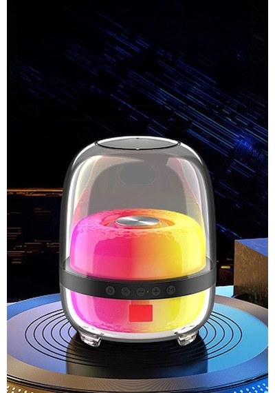 Torima BTS-1843 Kablosuz Taşınabilir RGB Işıklı Bluetooth Hoparlör