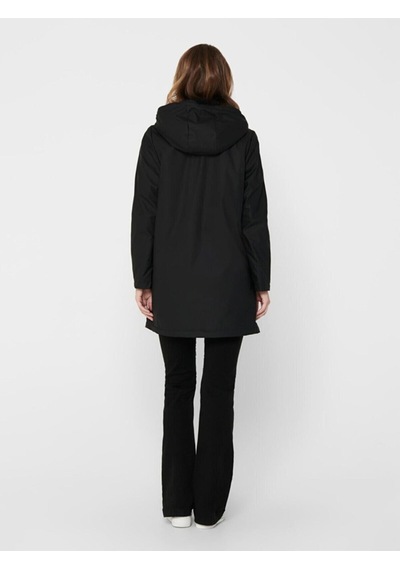 Only 15206116 Onlsally Raıncoat Cc Otw Kadın Kaban 15206116-R4306 Siyah