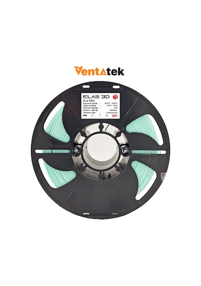 Elas 3d Pastel Yeşil Pla Pro Filament - 1.75mm - 1 Kg