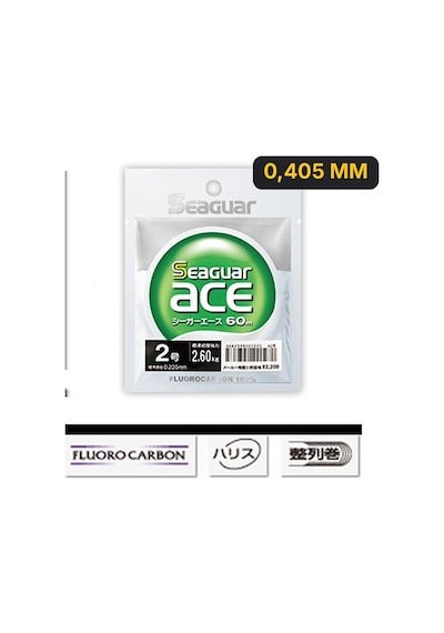 Seaguar Ace %100 Fluoro Carbon Misina 60mt 0,405 Mm