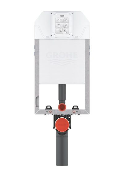 Grohe Uniset İnce 80mm Gömme Rezervuar 39683000 Beyaz - Siyah