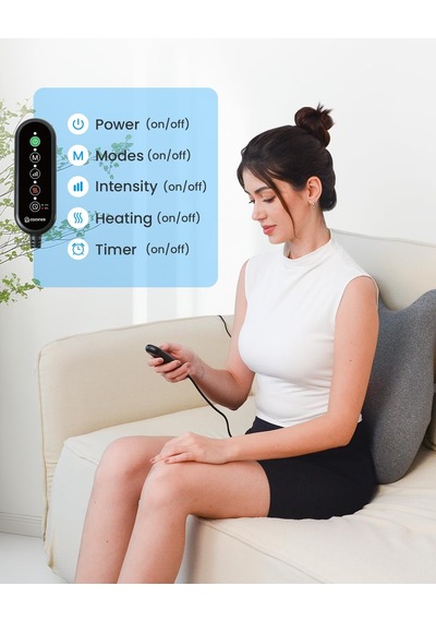 Comfıer Isılı Sırt Masaj Aleti, Shiatsu Masajlı Hafızalı Köpük Sırt Desteği Yastığı, Grafen Isılı Ergonomik Bel Desteği, Boyun Masaj Aleti, Kadın Erkek Hediyeleri Comfıer Isılı Sırt Masaj Aleti, Shiatsu Masajlı Hafızalı Köpük Sırt Desteği Yastığı, Grafen Isılı Ergonomik Bel Desteği, Boyun Masaj Aleti, Kadın Erkek Hediyeleri