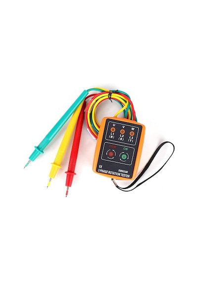 Wellhise Sm852b Faz Sırası Ölçer Faz Rotasyon Ölçüm
