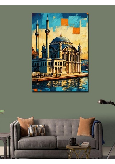 Kanvas Tablo Mimari Ve Tarih İstanbul 50cmx70cm