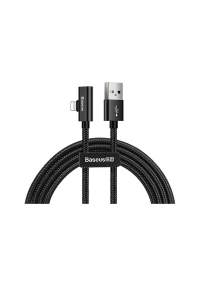 Baseus Entertaining Audio Data Kablo Usb Lightning 2A 1M Siyah