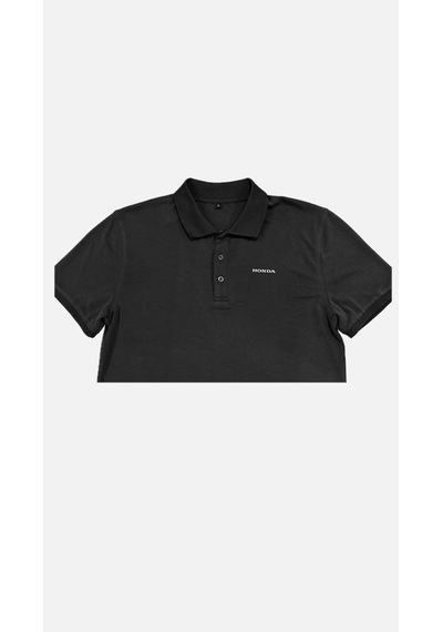 Honda Beyaz Honda Logolu Siyah Polo Pike T-shirt