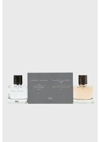 Zara Vibrant Leather + Vibrant Leather Oud EDP 2 x 60 ML