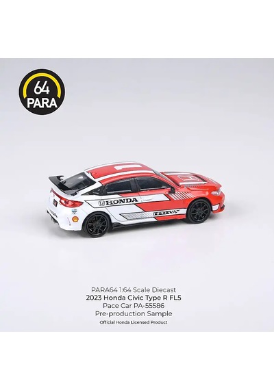 Para64 Honda 2023 Civic Type R Fl5 Red Pacecar Pa-55586 Çok Renkli