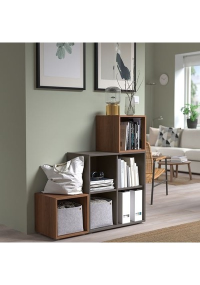 Ikea Eket Dolap Ünitesi, Koyu Gri, 70x35x70 Cm