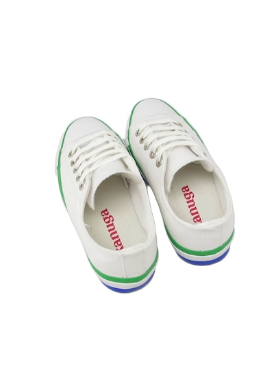 Kanuga Magl1208 Beyaz Unısex Çocuk Bağlı Kısa Converse Beyaz