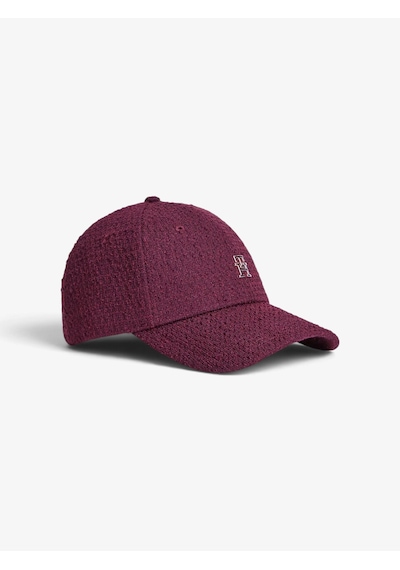 Tommy Hilfiger Th Elevated Chıc Boucle Cap Kadın Kırmızı Şapka - Aw0aw19096