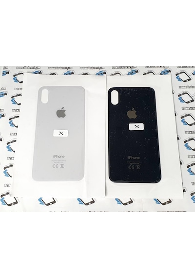 Apple Uyumlu iPhone X Arka Pil Batarya Kapağı (Cam) (226131341)