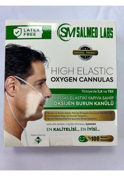 Oksijen Kanülü Silikon 5 Metre