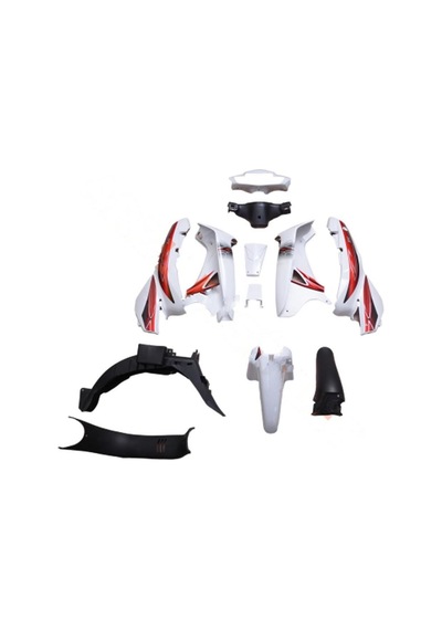 Motosiklet Sfc Kaporta Set Beyaz 56269