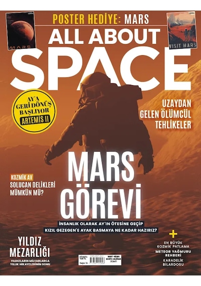 All About Space Dergi Mart-nisan-mayıs-haziran 2026