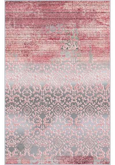 Rovigo Home Dijital Baskı Yıkanabilir Kaymaz Taban Salon Halısı RVG0200-SD384 Çok Renkli