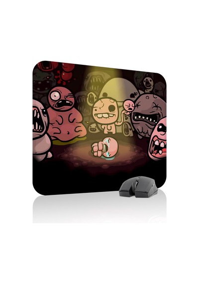 Binding Of Isacc Kaymaz Dikişli Kauçuk Oyuncu Mousepad V3 - 48x40 Xl Gaming Mouse Pad Fare Altlığı