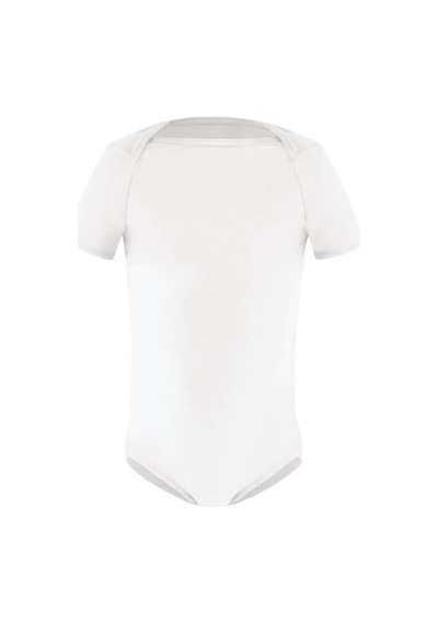 Cotonhause Blackspade 1250 Unisex Bebek Beyaz 2 Li Kısa Kol Thermal Çıtçıtlı