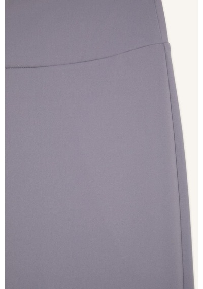 Defacto Esnek Kumaş Aırtech Flare Fit Yüksek Bel Beli Saran Sporcu Pantolon C9192ax26aupr522 Mor-pr522