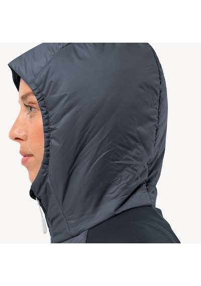 Jack Wolfskin Routeburn Hybird Kadın Siyah Mont 1710863 Siyah