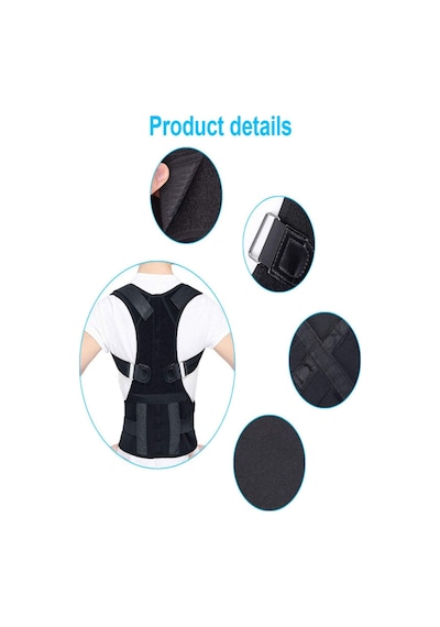 Manyetik Dik Duruş Korsesi Unisex Mıknatıslı Sırt Korsesi