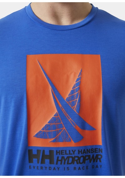 Helly Hansen Hp Race Graphic Erkek T-shirt-27978-mavi Mavi