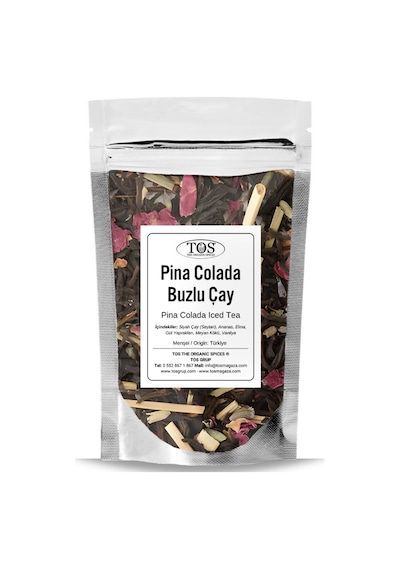 Tos The Organic Spices Pina Colada Buzlu Çay 100 G