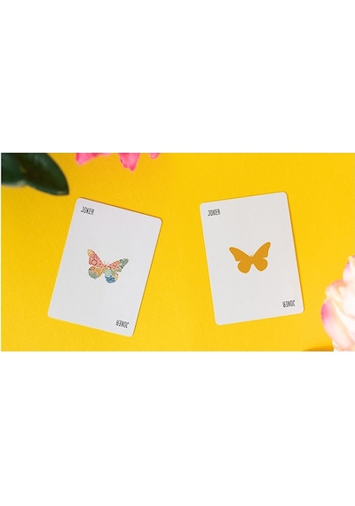Cartamundi Butterfly Seasons Summer Marked Premium Oyun Kağıdı Limited Edition Koleksiyonluk İskambil Kartları