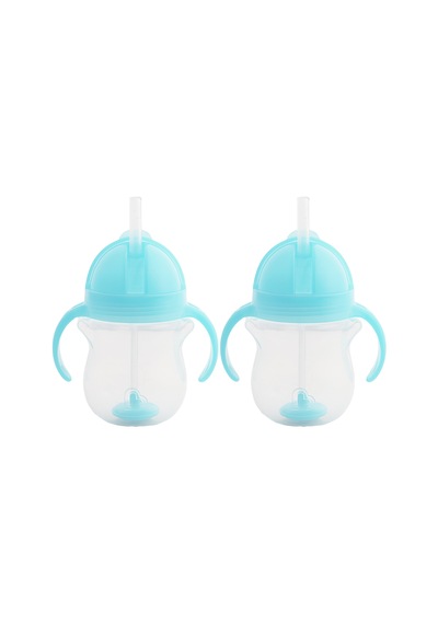 Munchkin Tıklama Kilitli Uçlu Alıştırma Bardağı, 6ay+, 207ml, Ma Mavi