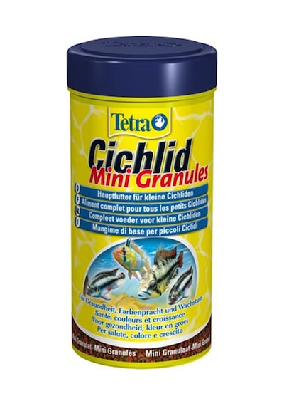 Tetra Cichlid Mini Granules Granül Balık Yemi 250 Ml/125 Gr