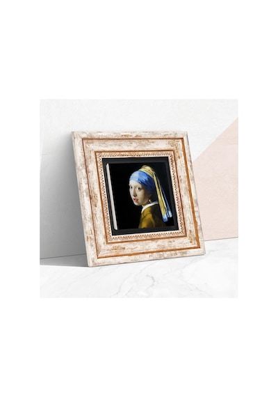 Johannes Vermeer İnci Küpeli Kız Taş Duvar Tablosu - Çerçeveli Taş Tablo - Dekoratif Duvar Sanatı - Modern Ev Ve Diğer Johannes Vermeer İnci Küpeli Kız Taş Duvar Tablosu - Çerçeveli Taş Tablo - Dekoratif Duvar Sanatı - Modern Ev Ve Diğer