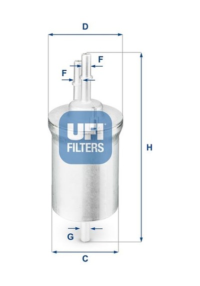 Ufı Yakıt Filtresi Amarok-ıbıza V-leon-toledo Iıı-octavıa-eos-golf V-jetta Iıı-passat-polo-touran Oe Ufı 3184000 1k0201051b 1k0201051c 1k0201051k