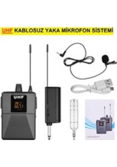 Uhf Kablosuz Yaka Mikrofon Sistemi