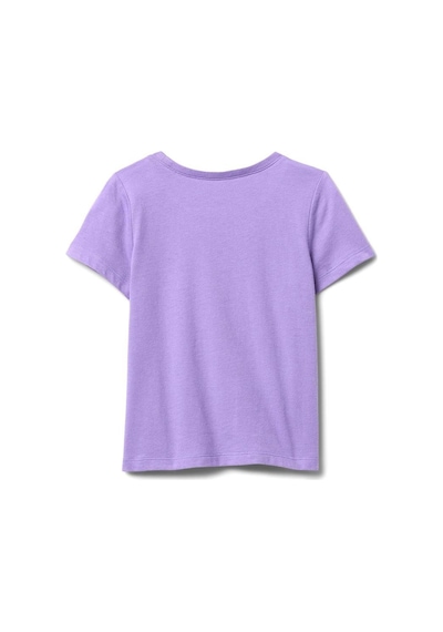 Gap Logo Grafikli T-shirt - 710283-10021 Mor