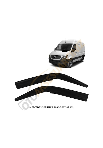 Mercedes Sprınter 2006 - 2017 Mugen Cam Rüzgarlığı 2 Li Takım N11.24626