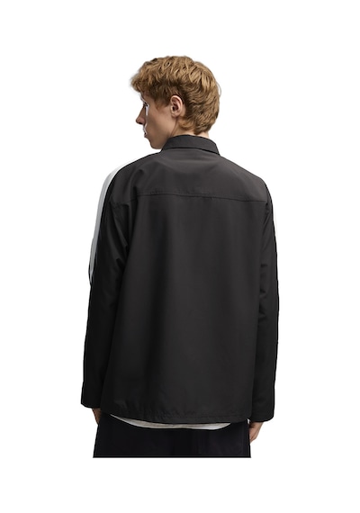 Puma T7 Relaxed Woven Erkek Siyah Günlük Stil Gömlek 63836201