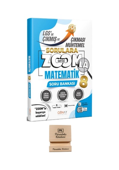 Günay Lgs 8. Sınıf Çıkmış Ve Çıkması Muhtemel Sorular Matematik + Telefon Standı