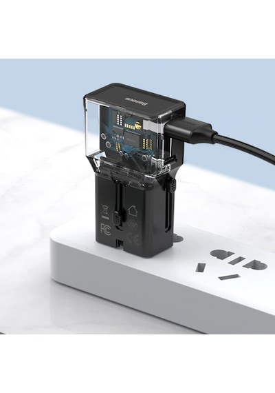 Baseus Pps Hızlı Şarj Type-C+Usb 18W Hızlı Şarj Universal Dönüştü (552257050)