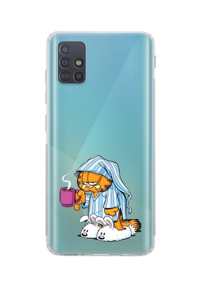 Samsung Galaxy Uyumlu A71 Silikon Desen257 Çok Renkli