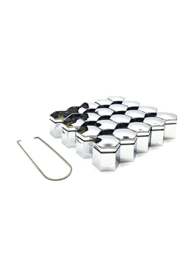 Nkt Group Krom Renk Bijon Kapağı 19 Mm, 20 Adet