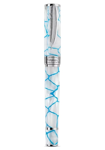 Montegrappa Wild Arctic Ice Dolma Kalem - M Uç Iswdr3ıa Mavi