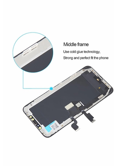 Uyt Apple Uyumlu iPhone Xs Max Lcd Ekran Dokunmatik incell