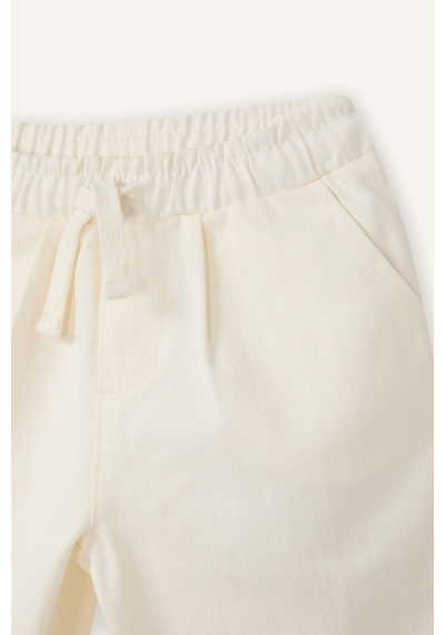 Defacto Gabardin Pantolon Erkek Bebek G9590a526sper105 Ekru-er105