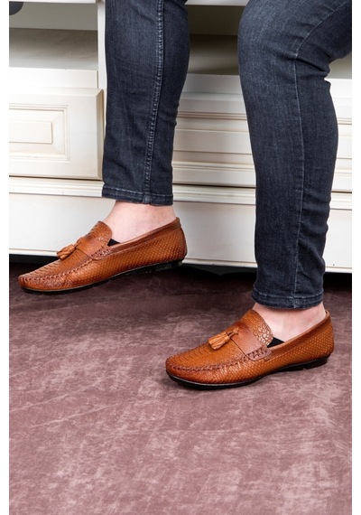 Array Hakiki Deri Erkek Günlük Ayakkabı, Rog Loafer Ayakkabı