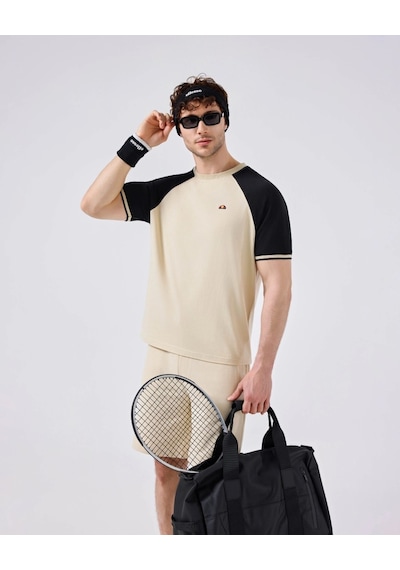 Ellesse 6sm5013-bg Erkek Tişört - Bej/siyah